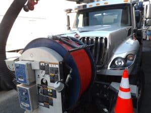 Trenchless Sewer Repair Service Truck